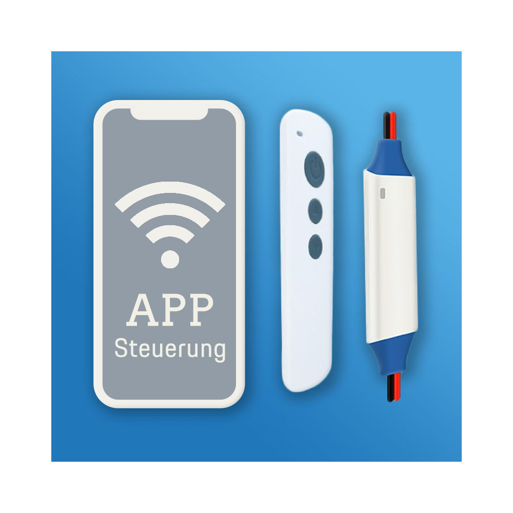 Dimmer mit Fernbedienung und Appsteuerung